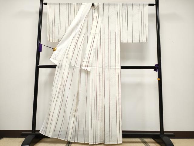 平和屋本店□極上 夏物 洗える最高級着物 ＜英＞はなぶさ謹製 訪問着 絽