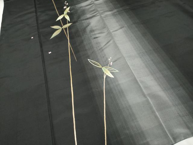 平和屋本店□極上 山口美術織物 皇室 伊勢神宮御用 西陣織 訪問着 紬