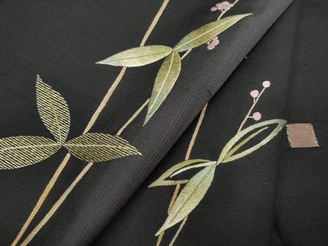 平和屋本店□極上 山口美術織物 皇室 伊勢神宮御用 西陣織 訪問着 紬