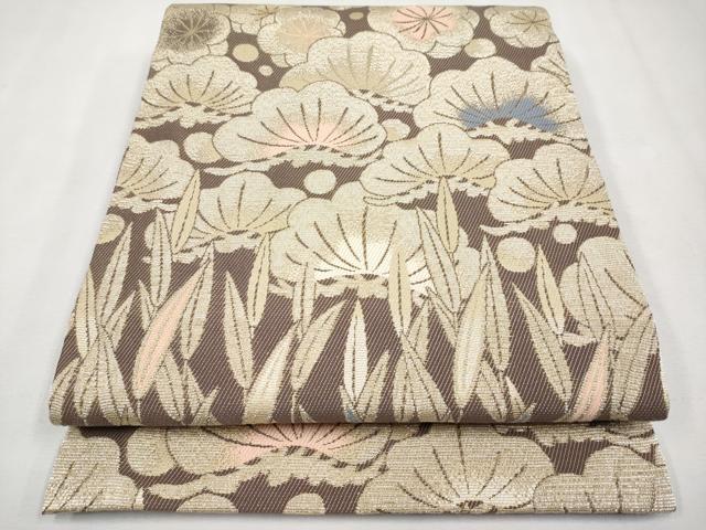 平和屋本店□極上 紅花紬 米沢 格子 そごう百貨店扱い 逸品 未使用