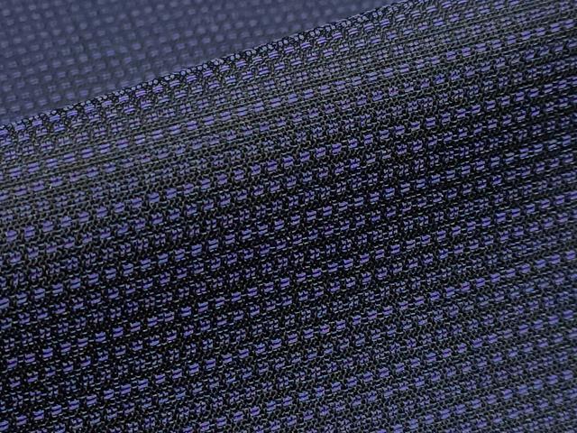 平和屋本店□極上 男性 お召 単衣 格子柄 逸品 CYAA1840s5