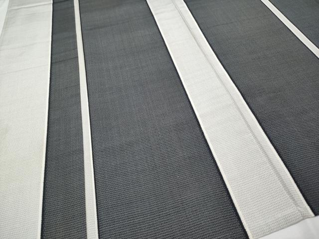 平和屋本店▽極上 男性 本場大島紬 単衣 200亀甲 間道 さが美扱い 逸品