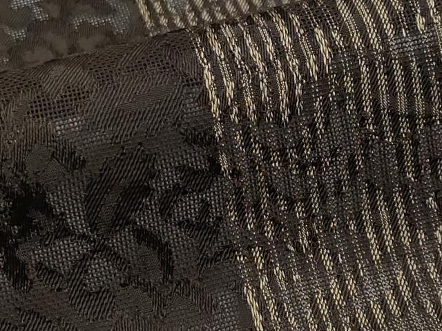 平和屋本店□極上 男性 夏物 小紋 草花紋紗 逸品 CYAA1847s5