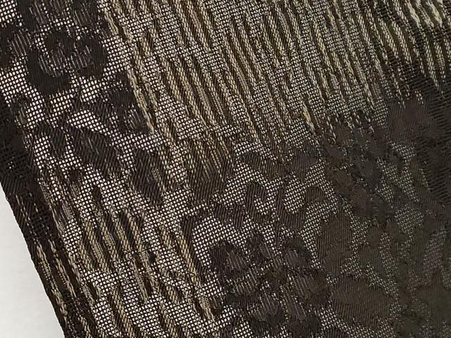 平和屋本店□極上 男性 夏物 小紋 草花紋紗 逸品 CYAA1847s5