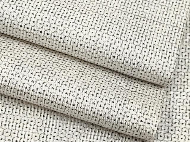 平和屋本店■極上　本場大島紬　白大島　100亀甲　総詰め　さが美扱い　逸品　CYAA1868s5