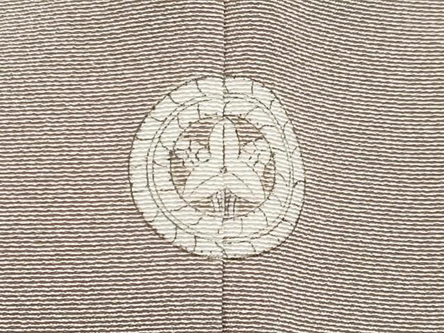 平和屋本店□極上 京加賀糸目友禅作家 山崎巌 訪問着 木蓮 胡桃