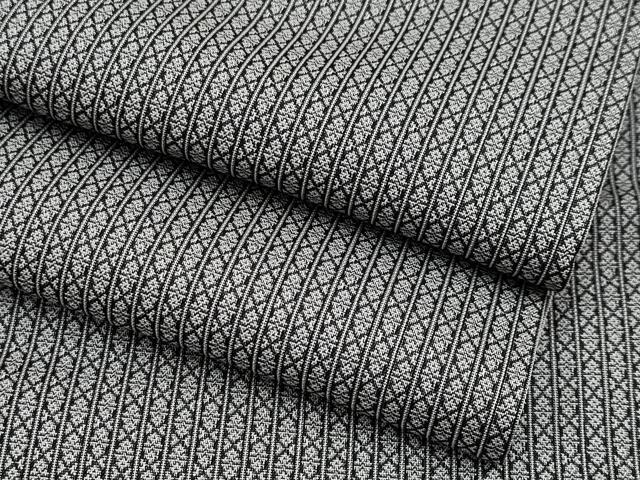 平和屋本店■極上　男性　お召　キングサイズ　吉祥文　逸品　CYAA1880s5