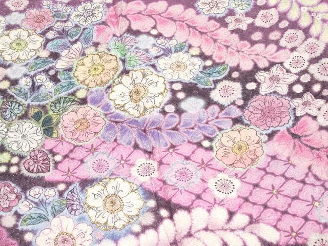 平和屋本店□極上 振袖 辻が花 絞り 暈し染め 金銀通し地 逸品 CYAA1293s5