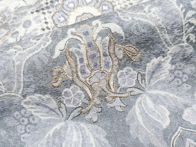 平和屋本店□極上 中国三大刺繍 スワトウ刺繍 訪問着 動物花唐草