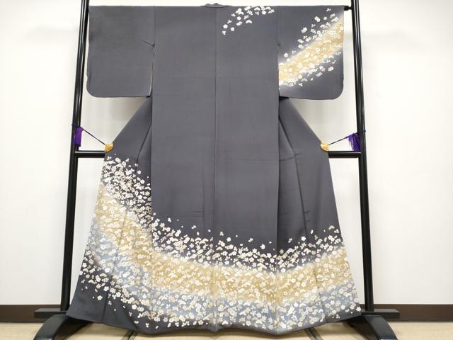 平和屋本店□極上 中国三大刺繍 相良刺繍 総刺繍 訪問着 駒