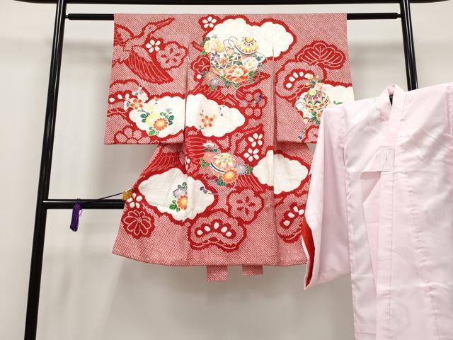 七五三7歳御所車草花文フルセット