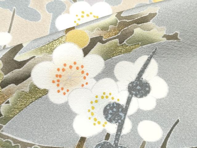 平和屋着物○十日町友禅作家 村松竜介 訪問着 枝花文 健勝苑扱い