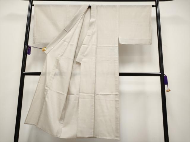 平和屋本店□極上 夏物 男性 本場大島紬 夏大島 白大島 100亀甲 総