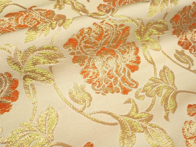 平和屋着物○奥里紬 草木染 100亀甲 雪輪文 証紙付き 正絹 逸品