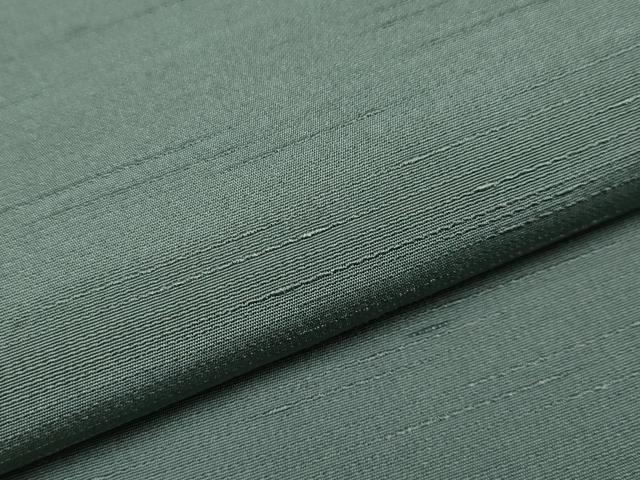 平和屋本店□極上 男性 紬 羽織セット 着物：岩井茶色 羽織：柳煤竹色