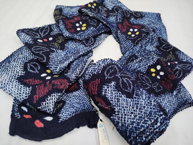 平和屋着物●三彩茶染紬　縞　三唱織物　反端付き　正絹　逸品　AAAU8167zg 平和屋着物○三彩茶染紬 縞 三唱織物 反端付き 正絹