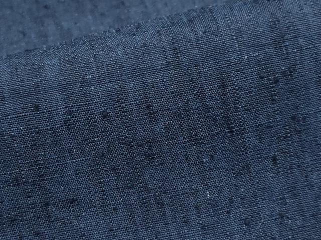 平和屋本店□極上 男性 本場結城紬 重要無形文化財 奥順謹製 色