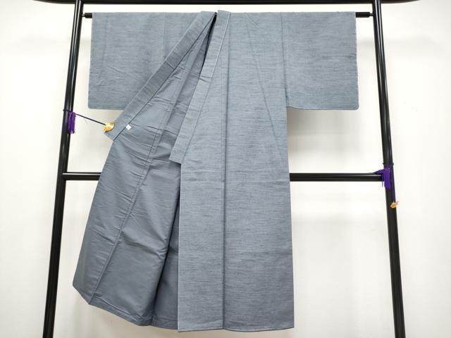 平和屋本店□極上 男性 本場結城紬 重要無形文化財 杢 アンサンブル  