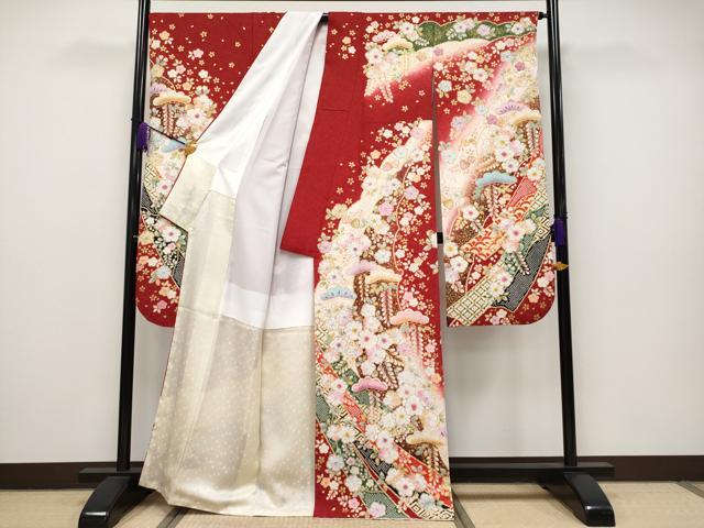 平和屋着物○越後十日町の一流染匠 桐屋・翠山工房 振袖