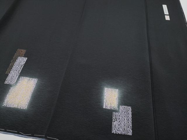 平和屋本店□極上 無形文化財 人間国宝 五嶋敏太郎 訪問着 色紙重ね文