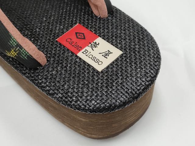平和屋本店□和装小物 菱屋 Calen Blosso カレンブロッソ カフェ草履 М