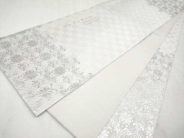 平和屋本店□極上 金彩友禅 卓越技能者・名工・和田光正 太鼓柄袋帯 花