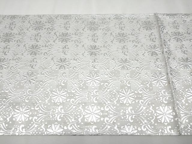 平和屋本店□極上 金彩友禅 卓越技能者・名工・和田光正 太鼓柄袋帯 花