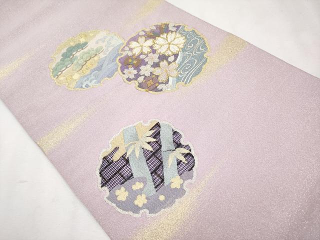 平和屋本店□極上 西陣 川島織物セルコン（じゅらく）謹製 爪掻き本