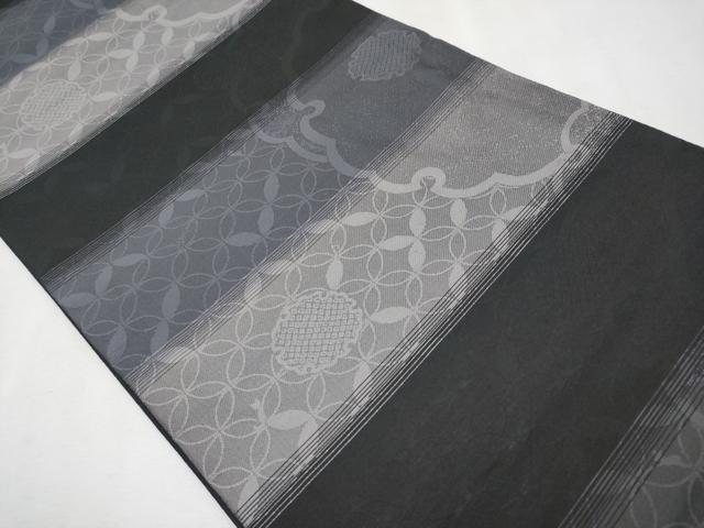 平和屋本店□極上 BANKAN わものや 両面 六通柄袋帯 唐織 MODEST