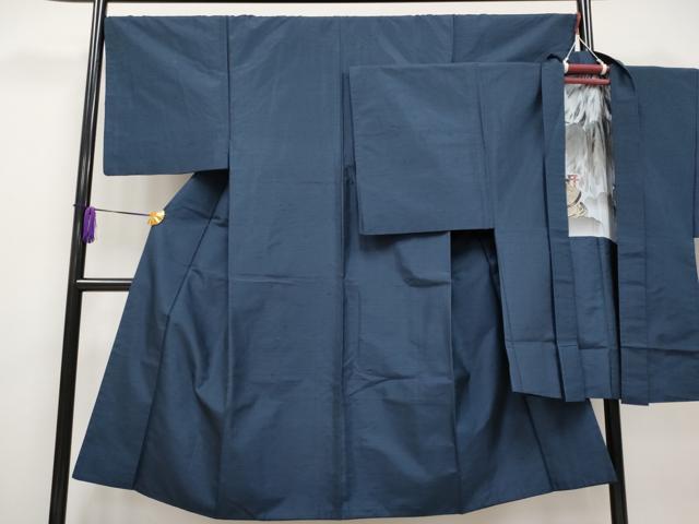 平和屋着物■極上　男性　紬　アンサンブル　亀甲柄　逸品　CYAA2638s5