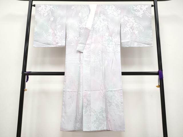 平和屋着物●長襦袢　無双仕立て　辻が花地紋　暈し染め　正絹　逸品　DAAY9240az 平和屋着物□長襦袢 無双仕立て 辻が花地紋 暈し染め やまと誂製 正絹