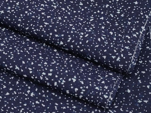 平和屋着物■極上　藍香房　小紋　あられ文　逸品　未使用　CYAA2701s5