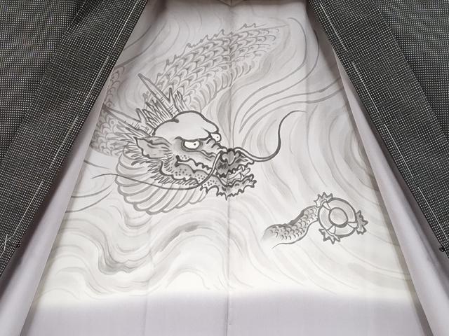 平和屋着物□極上 男性 本場大島紬 キングサイズ アンサンブル 7マルキ