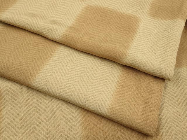 平和屋着物■極上　染色作家　斉藤三才　小紋　市松文様　逸品　CYAA2729s5