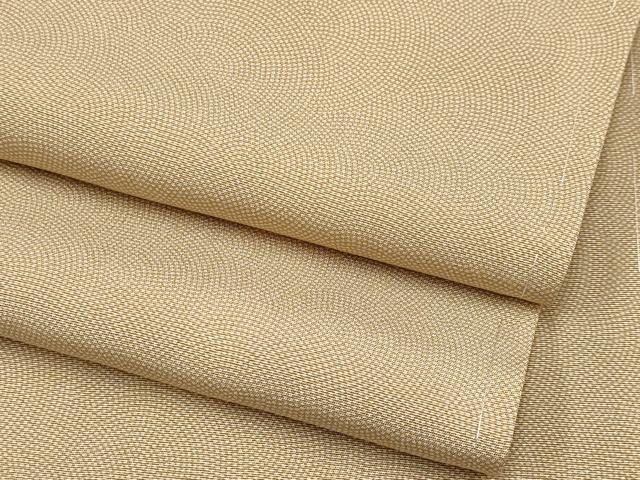 平和屋着物■極上　江戸小紋　鮫小紋柄　丁子色地　逸品　未使用　CYAA2732s5