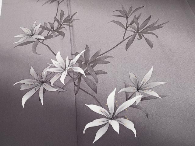 平和屋着物□極上 京都の名門ブランド 銀花仙 訪問着 手描き 枝