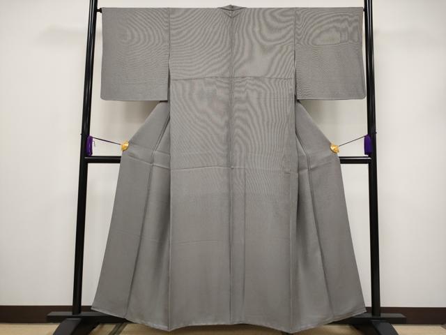 平和屋着物□極上 江戸小紋 万筋 黒×白 逸品 CYAA2772s5