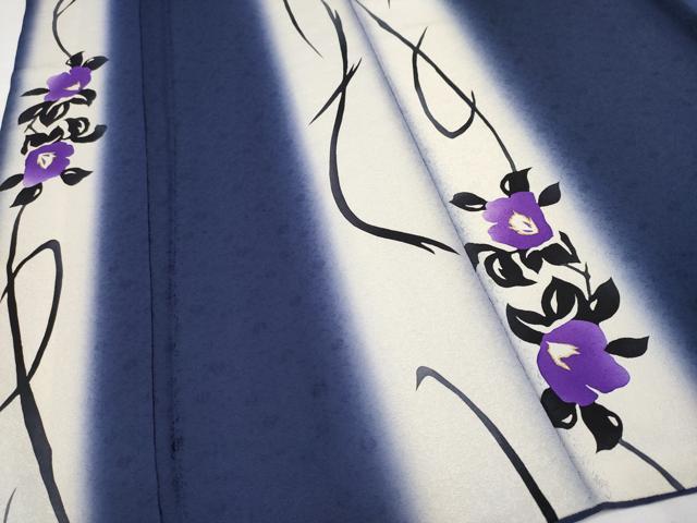 平和屋着物○極上 小紋 枝花文 暈し染め 金彩 逸品 CYAA2781s5の通販は