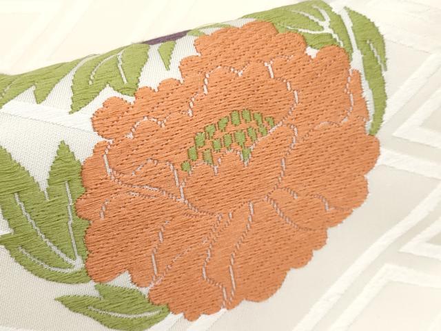 平和屋着物□極上 俵屋 人間国宝 喜多川平朗 有職織物 九寸名古屋