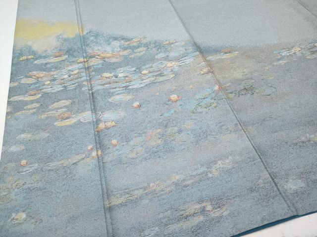 平和屋本店□極上 七代目 冨家伊兵衛 とみや織物 訪問着 お召地