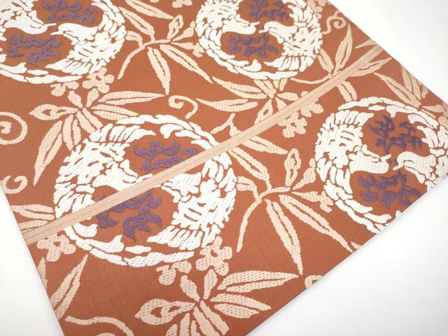 平和屋着物□極上 俵屋 人間国宝 喜多川平朗 有職織物 六通柄