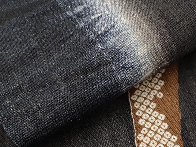 平和屋着物○ひなや工房 くむ・あむ・おる 伊豆蔵明彦 組織 太鼓柄袋帯