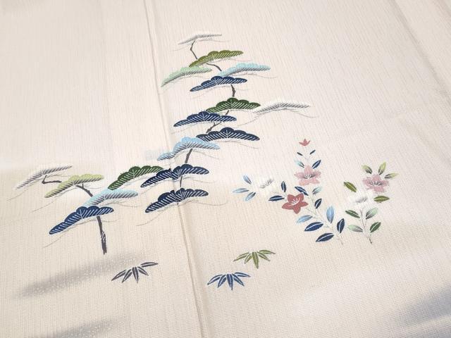 平和屋本店□極上 京友禅の人間国宝 上野為二 訪問着 単