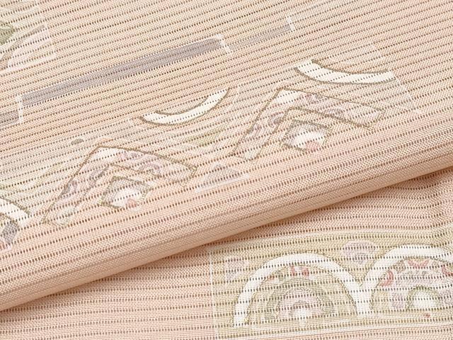 平和屋着物□極上 夏物 洗える最高級着物 ＜英＞はなぶさ謹製 訪問着