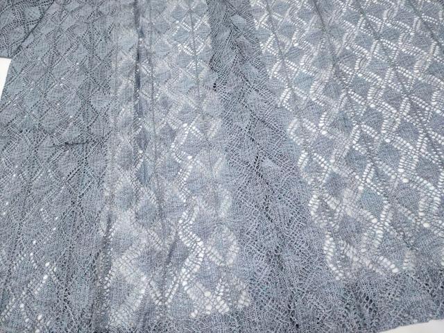 平和屋着物□極上 スリーシーズン 春夏秋 塵除け 道中着 ロング丈