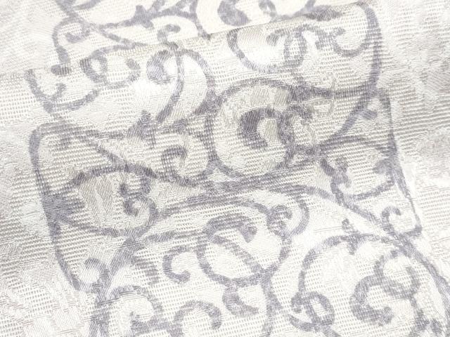 平和屋着物■極上　夏物　小紋　花唐草紋紗　暈し染め　逸品　CYAA3221s5 平和屋着物□極上 夏物 小紋 花唐草紋紗 暈し染め 逸品 CYAA3221s5