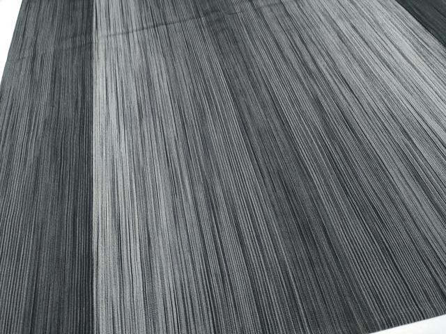 平和屋着物□極上 本塩沢 単衣 縞 逸品 未使用 CYAA3262s5