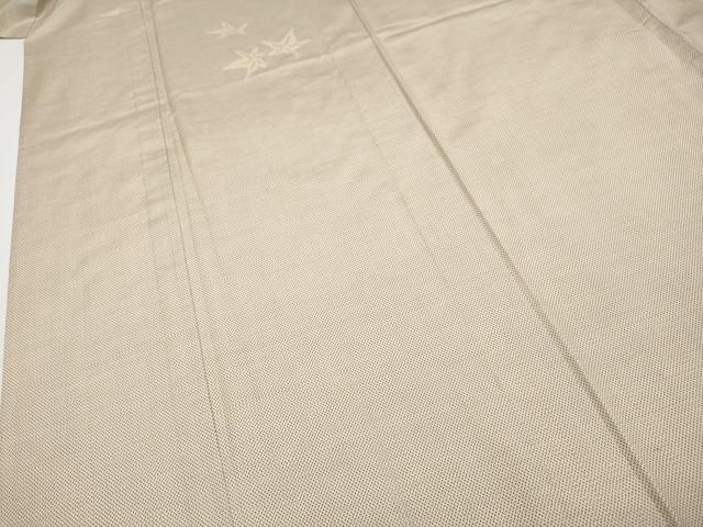 平和屋着物■極上　色留訪問着　本場大島紬　白大島　単衣　楓　肌色地　丸宮織物謹製　証紙付き　逸品　CYAA3266s5 平和屋着物▽極上 色留訪問着 本場大島紬 白大島 単衣 楓 肌色地 丸宮