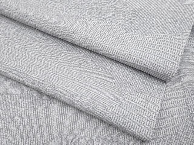 平和屋着物■極上　夏物　江戸小紋　絽縮緬　雲重ね文　暁鼠色地　逸品　未使用　CYAA3286s5