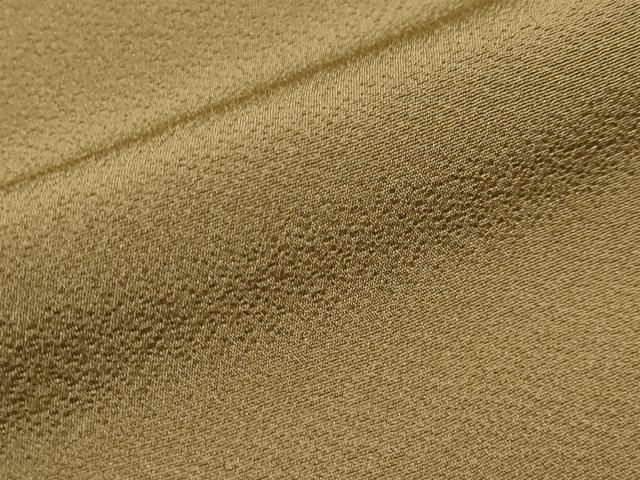 平和屋着物□極上 色無地 黄橡色地 逸品 未使用 CYAA3299s5